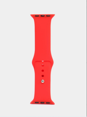 Ремешок силиконовый Apple Watch 38\40ММ, красный
